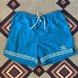 Umbro 90s Turquoise Soccer Shorts